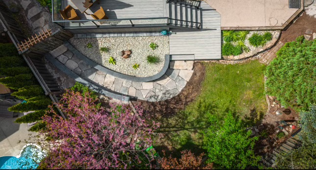 Custom landscape design process