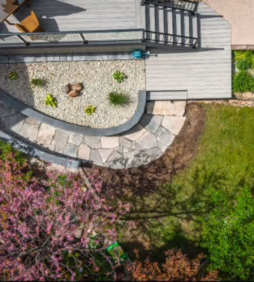 Custom landscape design process