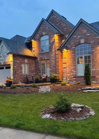 Custom landscape design in London Ontario